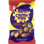 Cadbury Creme Egg Chocolate Minis Egg Bag 110g