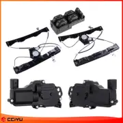 FL & FR Door Lock Actuators w/ Window Master Switch Regulator For Ford Mercury (for: Ford)