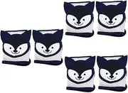 [LIFKOME] 3sets Baby Crawling Pad Easy Fixing Light Weight Non-slip Pads Baby Protective Gear Set for Knees 2pcs*3