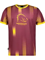 Broncos NRL Adult Training Tee