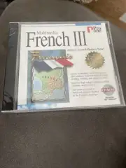 Pro-One Multimedia FRENCH III Achieving Fluency French PC CD New Pro One 1