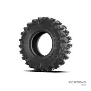 2pcs 1.9 Inch Rubber Tire for 1/10 RC Crawler Car Traxxas TRX4 AXIAL SCX10 RC4WD