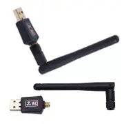 Wireless USB WIFI PC LAN Adapter 802.11b/g/n/ac 2.4G/5G Antennae for 10 CSO