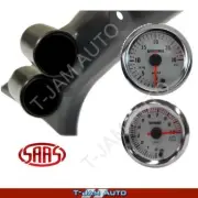 Pillar Pod for Nissan Patrol GU + DT Boost + EGT White AT Gauges