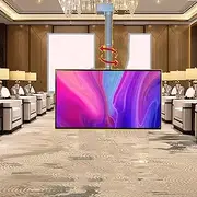Electric TV Lift - Adjustable Ceiling TV Mount Bracket - Fits 26-70 Inch LED Screen TVs, TV Wall Mount, Motorized Riser Mount with Remote Control, Motorized Ceiling Mount, 90° Flip Up(120cm)