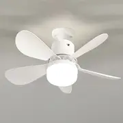 Dimmable LED Light Remote Controller Ceiling Fan 3 Speed E27 Socket Fan 30W