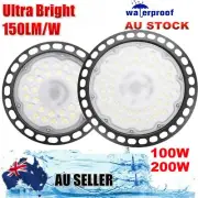 UFO LED High Bay Lights Warehouse Industrial Factory Workshop Gym Light Lamp AU