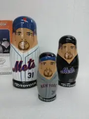 Mike Piazza New York Mets Nesting Dolls