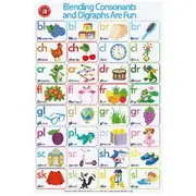 Learning Can Be Fun Blending Consonants Double Sided Chart