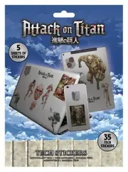 Attack On Titan Licensed Tech - Gadget Stickers