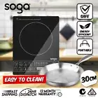 SOGA Electric Induction Cooktop 30cm Stainless Steel Fry Pan Cooking Frying Pan