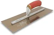 MARSHALLTOWN DuraFlex Finishing Trowel, 13 x 5 Inch, 9 3/4 Inch Mounting, DuraSoft Handle, Made in the USA, Plaster and Drywall Finishing Tools, 4681DFDL