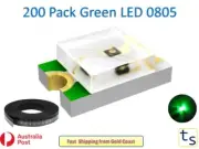 0805 SMD 200pcs Green LED Light Emitting Diodes prototype Raspberry Pi