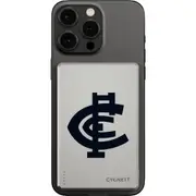 Cygnett AFL Magnetic Wireless 5K Power Bank (Carlton Blues)