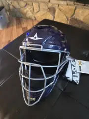 All-Star Catchers Helmet MVP2500 , Adult Size 7-7 1/2, Baseball Softball Purple