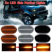 2x Dynamic LED Side Marker Indicator LIght For Suzuki Jimny JB64W JB23W Lapin (for: Suzuki)