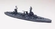 Neptun 1308 US Battleship Texas 1945 1/1250 Scale Model Ship