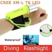 Waterproof 1600LM CREE XM-L T6 LED Diving Flashlight Underwater - NEW!