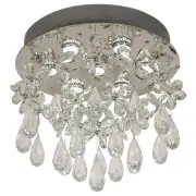 Paradis 45cm CTC, Clear Glass, Chrome