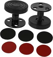 Homoyoyo 2pcs Bed Frame Stabilizer Threaded Bed Stopper Anti-Shake Tool for Headboard Sturdy Metal Material Easy Install