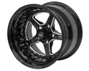 Street Pro Street Pro ll Convo Pro Wheel Black 15x8.5' For Ford Bolt Circle 5x 4