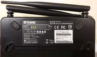 二手 D-LINK 友訊 DIR-612 Wireless N300 無線寬頻路由器