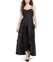 Adrianna Papell Womens Crepe Jumpsuit