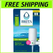 Brita Faucet-Mounted Water Purifier - Filter Change Indicator & Compact Design