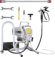 Electric Paint Sprayer Airless Sprayer 3300 PSI High Efficiency Paint Sprayer Spray Gun No Need for Thinner, Convenient and Fast Home Paint Sprayer
