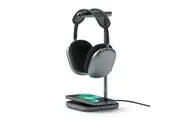 Satechi 2-in-1 Headphone Stand w Wireless Charger for Airpods Pro iPhone 13 12