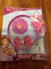 Disney Sofia The First 6 In 1 Interchangeable Headband Set Gift Toddler Girls