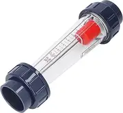 Water Meter, Stream Meter, Liquid Meter 1.6‑16m³/h Plastic Tube, with ABS Float for Chemical, Light Industry, Chemical Fibre, Measurement, Water Industrial Field