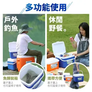 【Jo Go Wu】便攜保冷冰桶-26L+5L(攜帶式保冷箱 保冰箱 保溫箱 保鮮箱 冰桶 釣魚箱)
