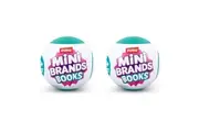 2PK Zuru Mini Brands Books S2 Mystery Miniature Book Toys Kids Assorted 3y+