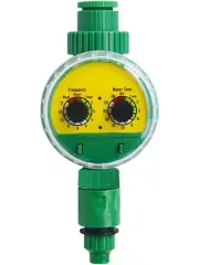 Green Outdoor Plastic Garden Electronic Automatic Watering Hose Irrigation Timer