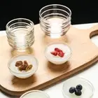 Dessert Pudding Glass Mini Salad Cups Serving Bowls Prep Bowls Candy Dishes