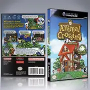 GameCube Replacement Case - NO GAME - Animal Crossing