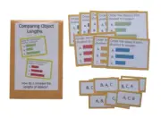 Teacher Made Math Resource Center Game Comparing Object Lengths