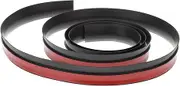 BAZEITFLOW Self Adhesive Floor Transition Strip Edging Trim for Carpet and Tiles Flexible Border Suitable for Door Thresholds Aging Durable Design Easy to Cut and Install