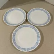 CORELLE VITRELLE" AMELIA " 10 1/4" DINNER PLATE'S SET OF 3 NEW
