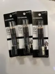 CoverGirl Easy Breezy Brow Fill + Define Pencil 2 Pk Lot of 3 Rich Brown 505