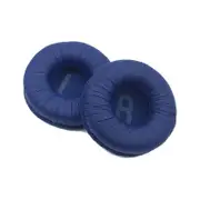 Pair of Replacement Ear Pads Cushion Cover for JBL Tune600 E35 T500BT T450 T450BT Wireless Headphone Earpads-Blue