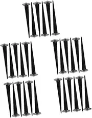 Yardwe Sets Aluminum Yard Stakes Replacement Stakes for Solar Lights Outdoor Christmas Light Ground for Christmas Weatherproof Pcs