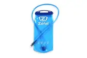 Zefal Hydration Water Bladder Pouch Outdoor Bike Cycling Sports Clear Blue 2L