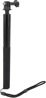 Selfie Stick, Extendable Action Camera Selfie Stick, Lightweight Aluminum Alloy Tripod, for Action Camera, Non Slip Handle, 5 Level Adjustment