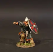 JOHN JENKINS VIKINGS & SAXONS VIK-26A VIKING WARRIOR KNEELING DEFENDING SWORD