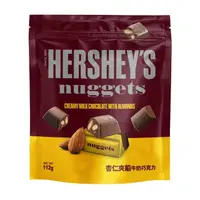 在飛比找momo購物網優惠-【Hersheys 好時】金磚杏仁夾餡牛奶巧克力 分享包(1