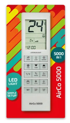 Replacement Remote Control for DAIKIN Air-Conditioner Model FTY60GV1A