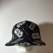 Star Wars Lucas Film Black Strap Back Hat OSFM