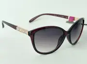 Maxblock Sunglasses For Women Cat Eye 100% UVA-UVB Protect, Maroon SR12 Gradient